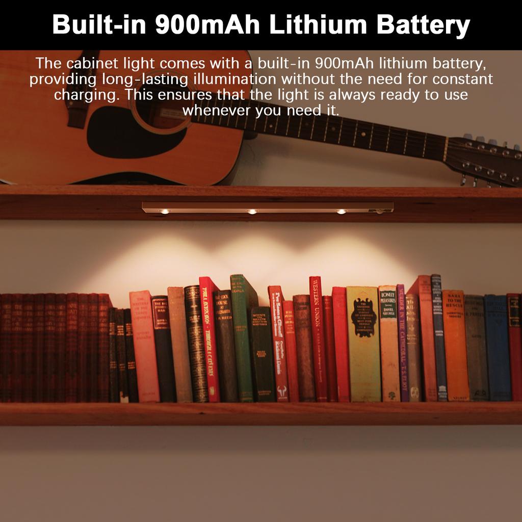 40CM Cabinet Closet Light Motion Sensor Lights Under-Counter Light Night Lamp 3 Light
