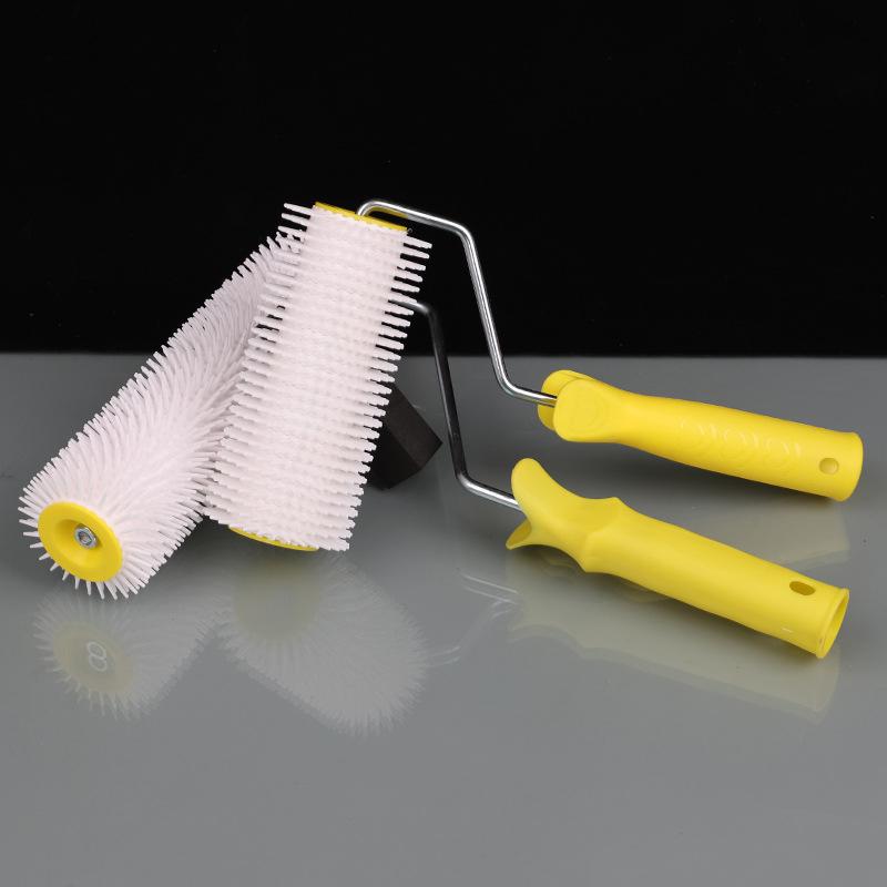 1Pc 15/22Cm Defoaming Drum Brush Spike Roller Latex Floor Self Compound Roller Leveling Screed Spiked Roller Paint Brush Roller