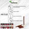 Herbexo Чистый Сандал (Чандан) Attar Dhoop Sticks | Стойкие величественные ароматы Ittar | 100% натуральный, без древесного угля