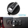 Car Headlight Switch Assembly Head Lamp Rotary Knob Button Cap For BMW 1 3 X1 Series E90 E91 E92 E93 E84 E81 E82 E87 E88
