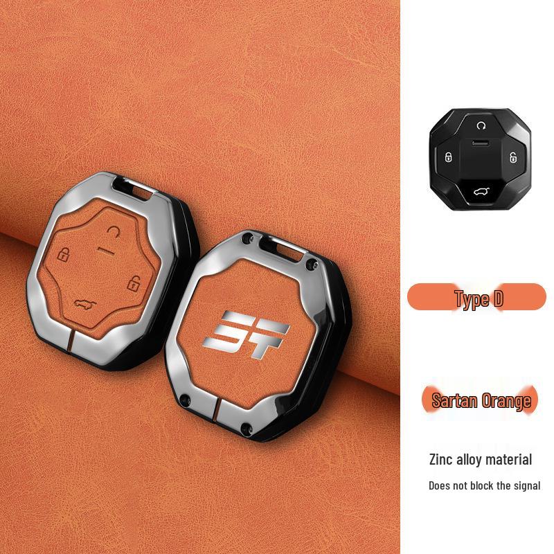 2024 Металлический чехол для ключа Jetour Traveler для Shan Hai T2/Dasheng