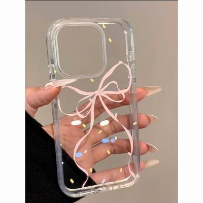 Бант-лента для чехла мобильного телефона Apple 17 для IPhone16promax Мультяшный 15plus Новый стиль 14 Личность