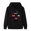 B1172 Детская толстовка с капюшоном для мальчиков и девочек NINJA KIDZ с аниме-принтом, повседневная, для улицы, с длинным рукавом