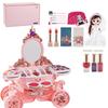 Girls Makeup Set Princess Cosmetics Make Up Set Kids Makeup Set Pretend Play Make Up Toys for