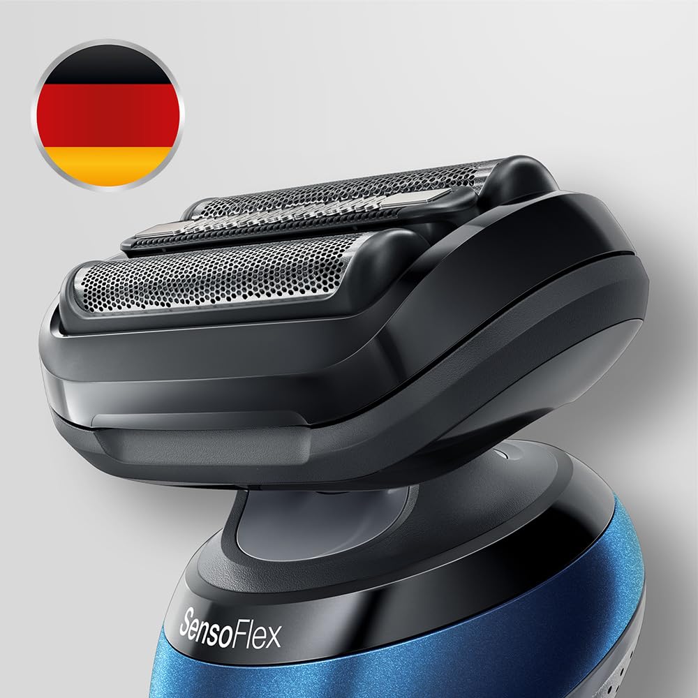 Braun Выгодный набор из 2 запасных лезвий для бритвы Series 5, оригинальная совместимая со всеми бритвами Series, срок службы 5 лет [Оригинальный продукт] [100% производительность] 1,5