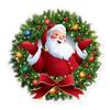 Santa Claus Merry Christmas Wall Sticker Festival Decoration Living Room Home Window Glass Door New Year Stickers