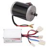 Комплект электродвигателя для велосипеда 120 Вт с 3-проводным алюминиевым сплавом 250 Вт, щеточным контроллером для мотоцикла 12 В