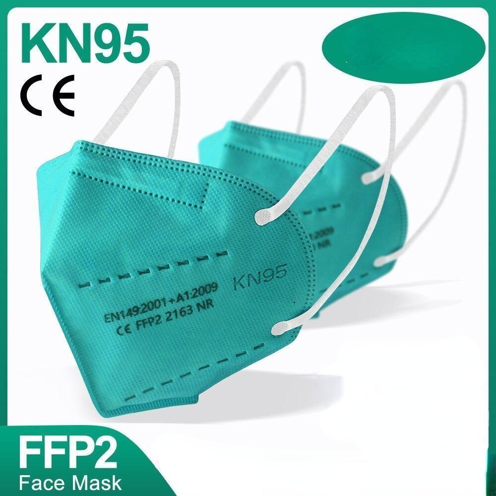 5 Layer CE KN95 FPP2 Approved Hygienic  Mouth Face Diaposable Mask