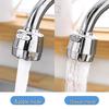 Universal Anti-Splash Kitchen Faucet Extender with External Shower Head