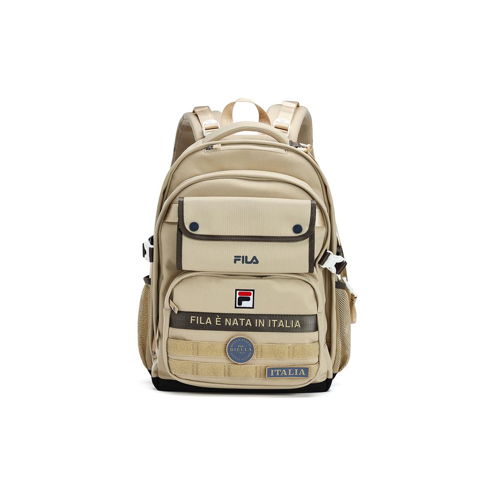 Fila Модный повседневный трендовый рюкзак на молнии Унисекс рюкзак Хаки F13U239135FLK