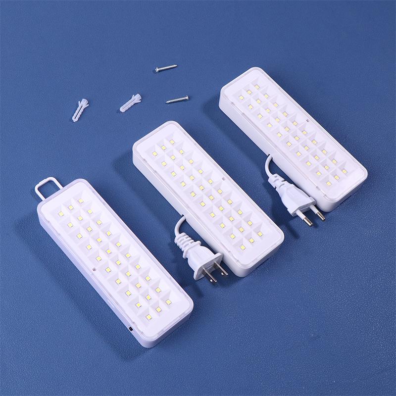 30 светодиодных бусин Аварийный эвакуационный свет Лампа для пожаротушения Настенная Умная светодиодная лампа Диммируемое Аварийное освещение при отключении питания