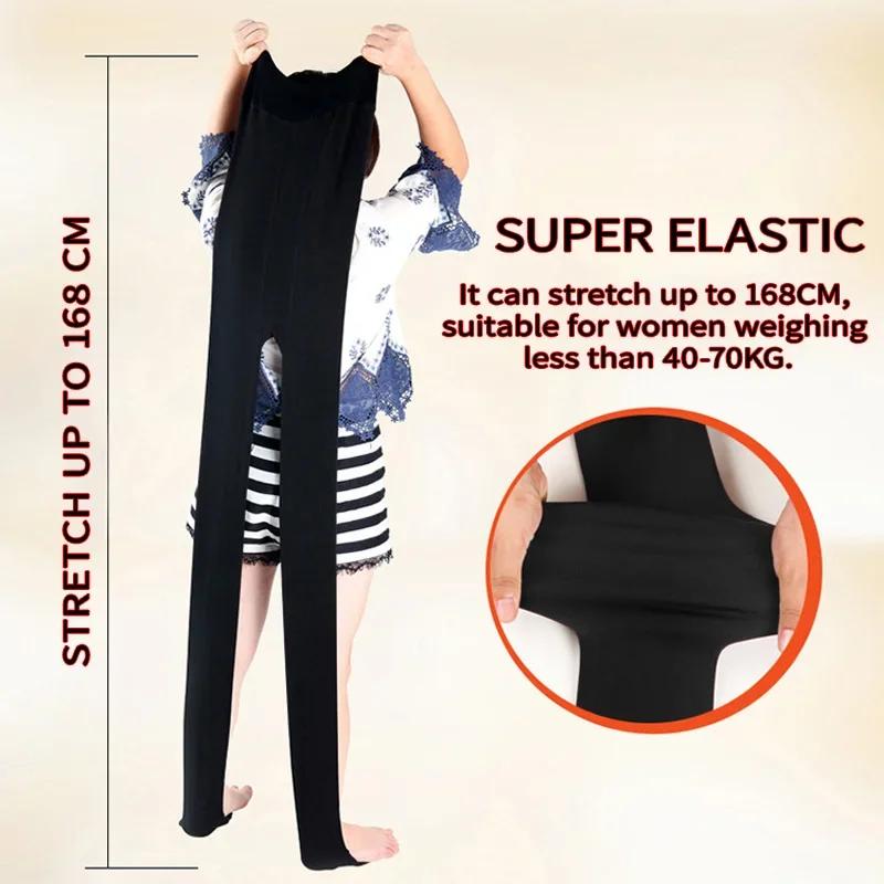 Women Winter Leggings Warm Leggings High Waist Solid Color Velvet Women Thickened Velvet Leggings Stretchy Black Leggings