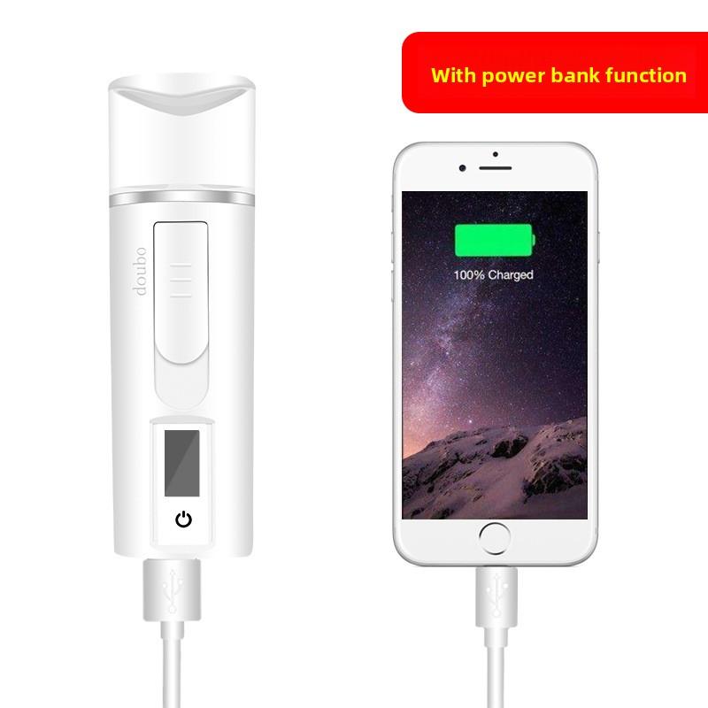 Портативный увлажняющий паровой аппарат для лица, машина для холодного распыления, увлажняющий спрей, тест кожи, увлажняющий инструмент