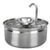 Cat Water Fountain Stainless Steel 3.2L Automatic Circulation Pet Drinking Dispenser Quiet Dog Drinking Waterer with