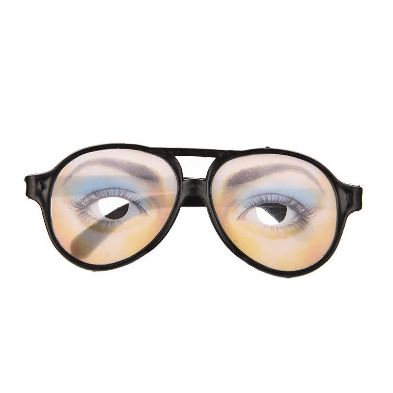Веселые забавные очки, рождественский шуточный подарок на Хэллоуин, идеальный подарок для тайного Санты, шатающиеся глаза