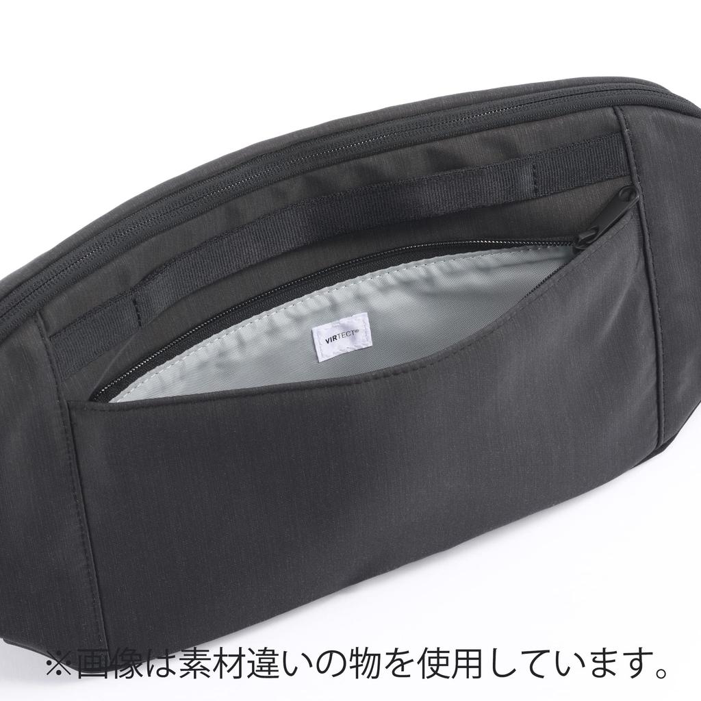 Сумка-слинг Ace Gene с расширением, совместимая с B5, вмещает 10,1-дюймовые планшеты, "CROSSLING-VCrossling Антивирусный тип," Водоотталкивающая синтетическая кожа, №.