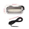 27/42 LED Boat Underwater Lights 10-30V Marine Navigation Light Transom Speedboat Boat Lights For Car RV Ship Yachts Stern