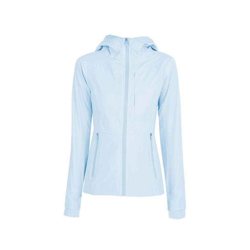 Женская приталенная куртка-ветровка софтшелл с капюшоном для пеших прогулок и активного отдыха