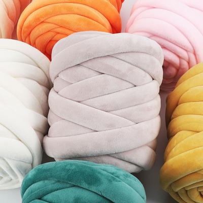 250 г Extra Thick Исландская шерстяная пряжа Хлопчатобумажная фланелевая ткань с наполнителем Ручное вязание Подушка Подушка на пол Кошачье гнездо Декоративная подушка