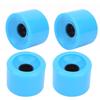 4PCS Set Skateboard High Elastic Colorful PU Wheel Accessory for Most SkateboardsBlue