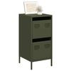 VidaXL Olive Green Buffet 35x39x73.5 Cm Cold-rolled Steel 851398