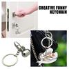 Male Genitalia Key Chain For Lovers Metal Sexy Dick Keychains Cock Keyring Woman Car Man Ho Pen O8C4