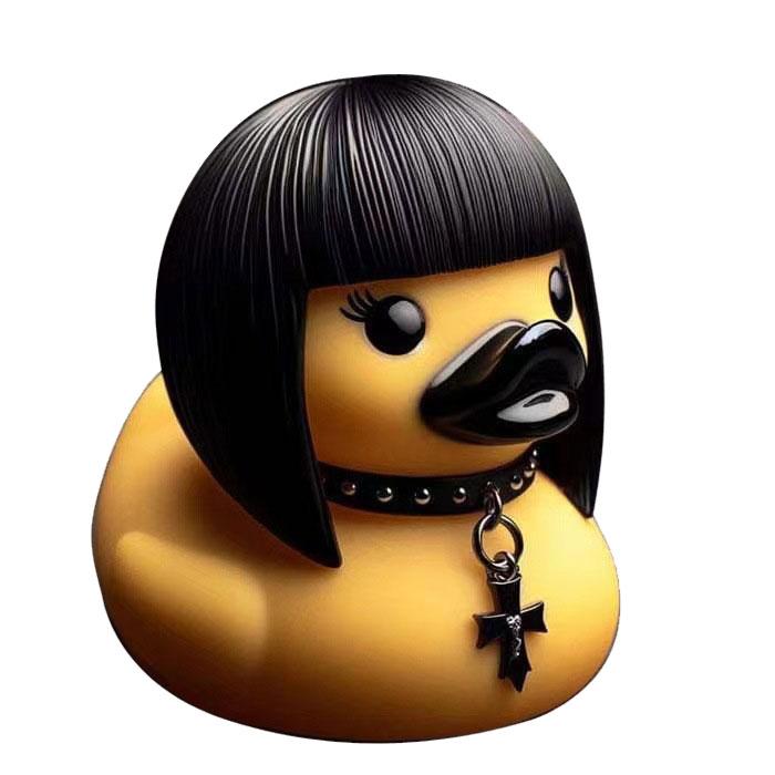 Готика-Смола Дьявольские Утки Рок Сатана Панк Готическая Тематическая Вечеринка Декоративный Реквизит Для Декора Комнаты Автоаксессуары Настольный Винный Шкаф