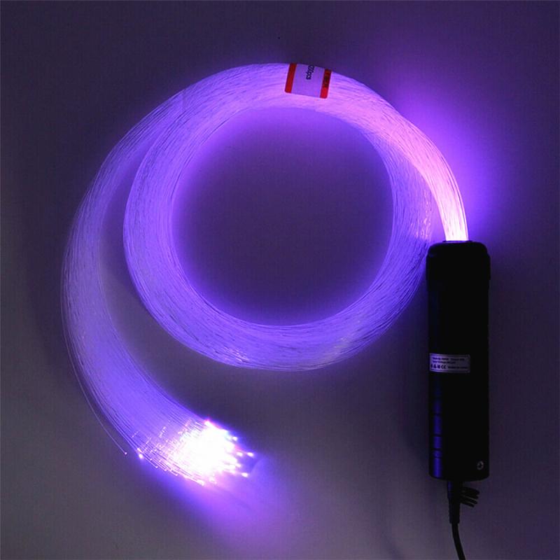 Автомобильный потолочный звездный свет Dc12V 6W Rgb Led 150 шт. оптоволоконный свет РЧ пульт управления