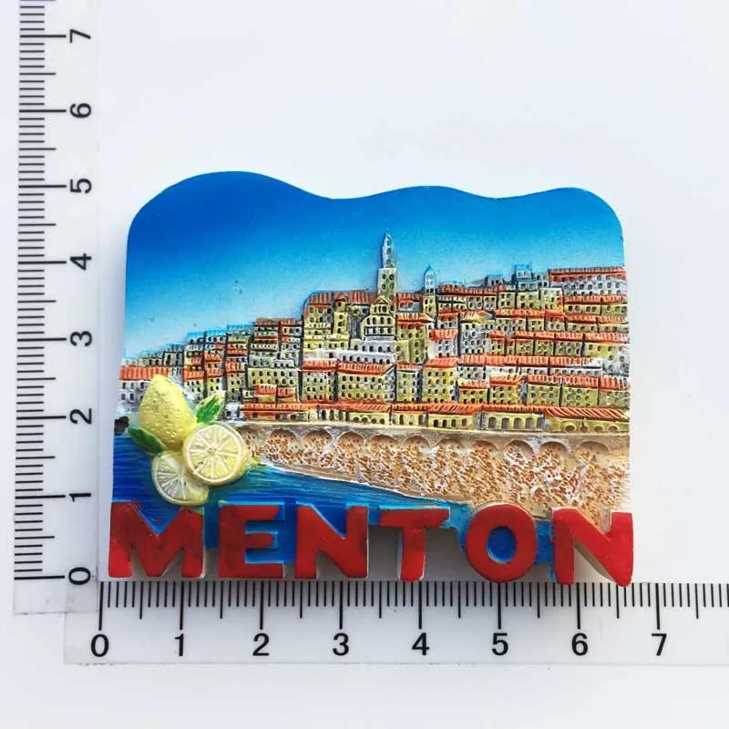 France Travelling Fridge Stickers Provence Menton Lyon Tourism Souvenirs Fridge Magnets Wedding Gifts Home Decoration Crafts