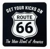 Route 66 Rubber Coaster ROUTE66 R66 RT66 American Goods