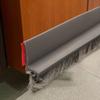 2PCS Door Bottom Sealing Strip With Brush Soundproof Sealing Strip Hardware Windproof Anti-Cold Door Gap Weather Stripping 100CM