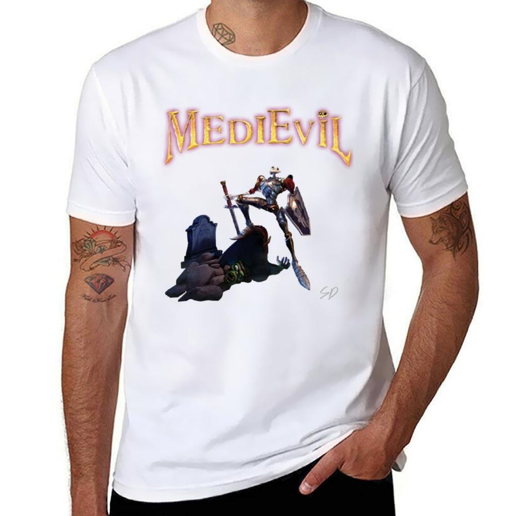 Medievil sir daniel fortesque TShirt Lightweight Running Sports TShirt