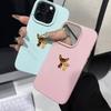 Милый Мультяшный Чихуахуа Щенячий Принт Чехол для Телефона Для iPhone 17 16 15 14 11 12 13 Pro Max 17 Air X XR XS 14 15 Plus Ударопрочный Чехол