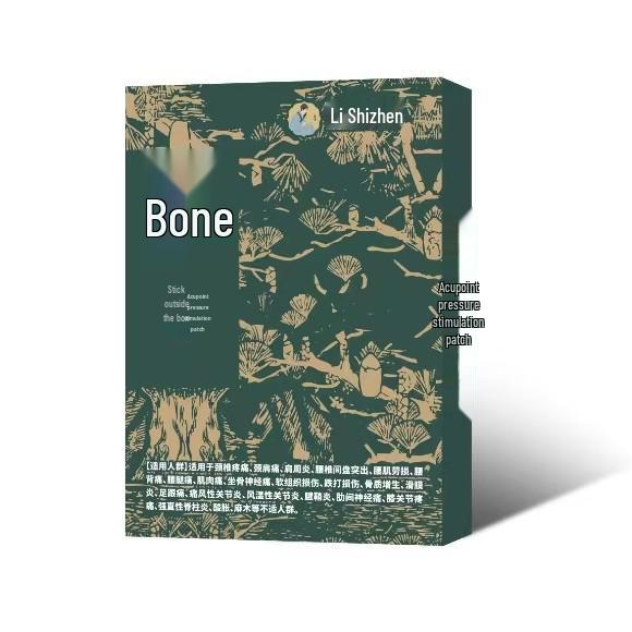 Пластырь от костных шпор Юньнань Бэнь Цао, Точка акупунктуры Чжэнь Гу, Пластырь для снятия боли, Компресс на акупунктурную точку простаты