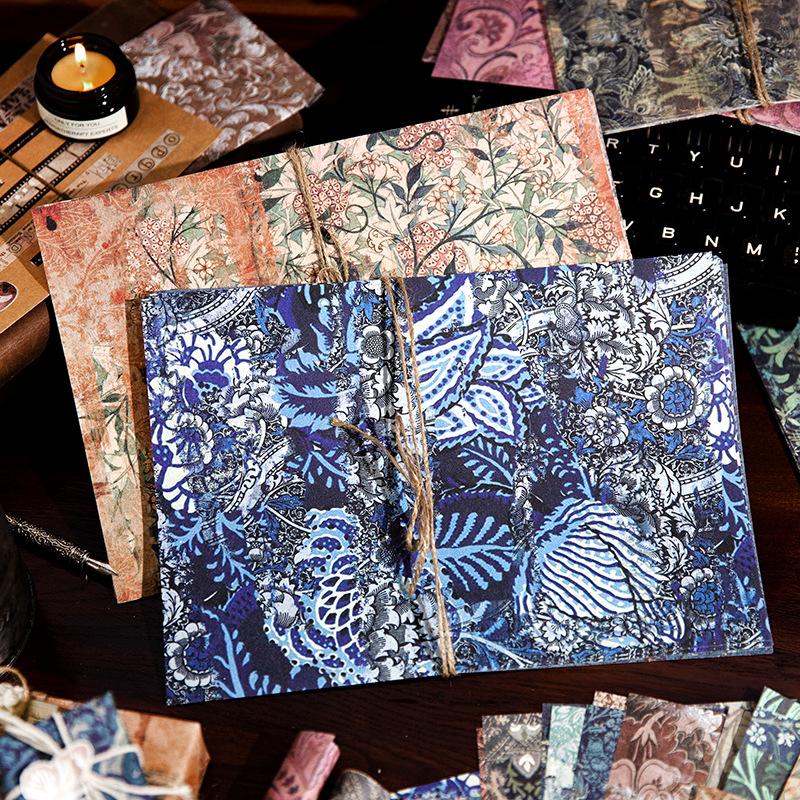 Large Baroque Theme Papers 20pcs, Vintage Journal Backgrounds, Ornate DIY  Scrapbooking Supplies