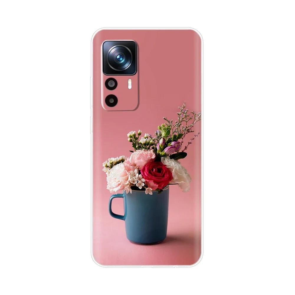 Чехол для Xiaomi 12T Pro Силиконовый Модный Расписной Мягкий Чехол для Телефона Для Xiaomi 12T Чехол Задняя Крышка Для Xiomi Mi 12T Pro 12 T Бампер
