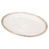 Mino Ware White Karatsu Oval Plate (Small) K72066