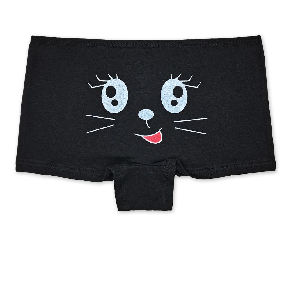 Женские хлопковые трусики-боксеры, женское нижнее белье с принтом и низкой талией, женские трусики-боксеры, 6 шт.