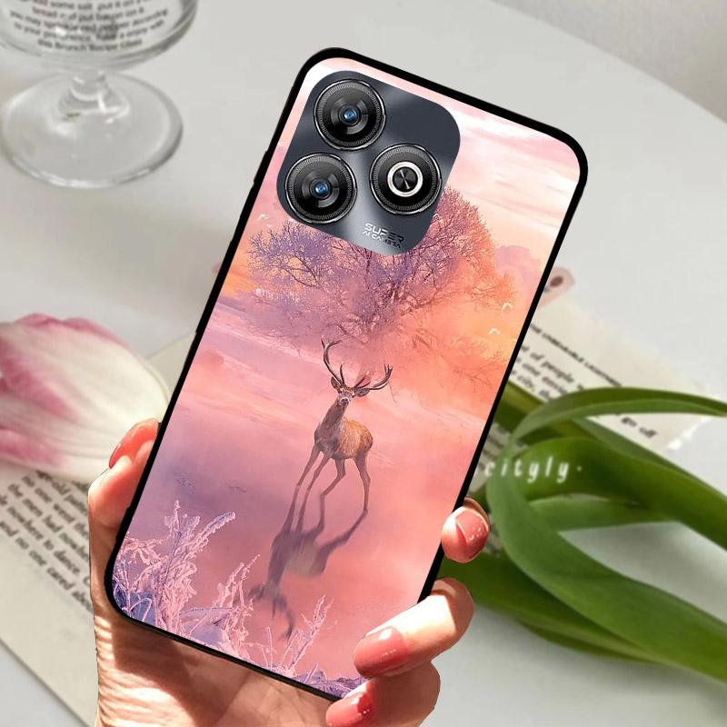 Для ZTE Blade V60 Smart 4G Чехол Крутой Волк Лев Роскошный Силиконовый Мягкий ТПУ Чехол для Телефона Для ZTE Blade A75 4G V60Smart Fundas Shell