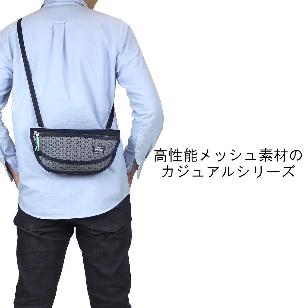 Porter Сумка через плечо HEXARIA WAIST SHOULDER POUCH [Porter] 682-17953 Черный/10