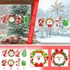 Christmas Wall Stickers, Electrostatic Decorations, Shopwindowstickers, Self-adhesive Paper Door Stickers, Scene Decorationswindows.