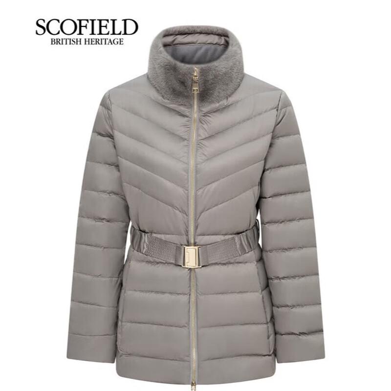 Женский пуховик Scofield с воротником-стойкой на зиму