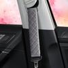 Extended Winter Plush Car Seat Belt Shoulder Cover Pair: Manufacturer's Warm & Comfortable Upgrade