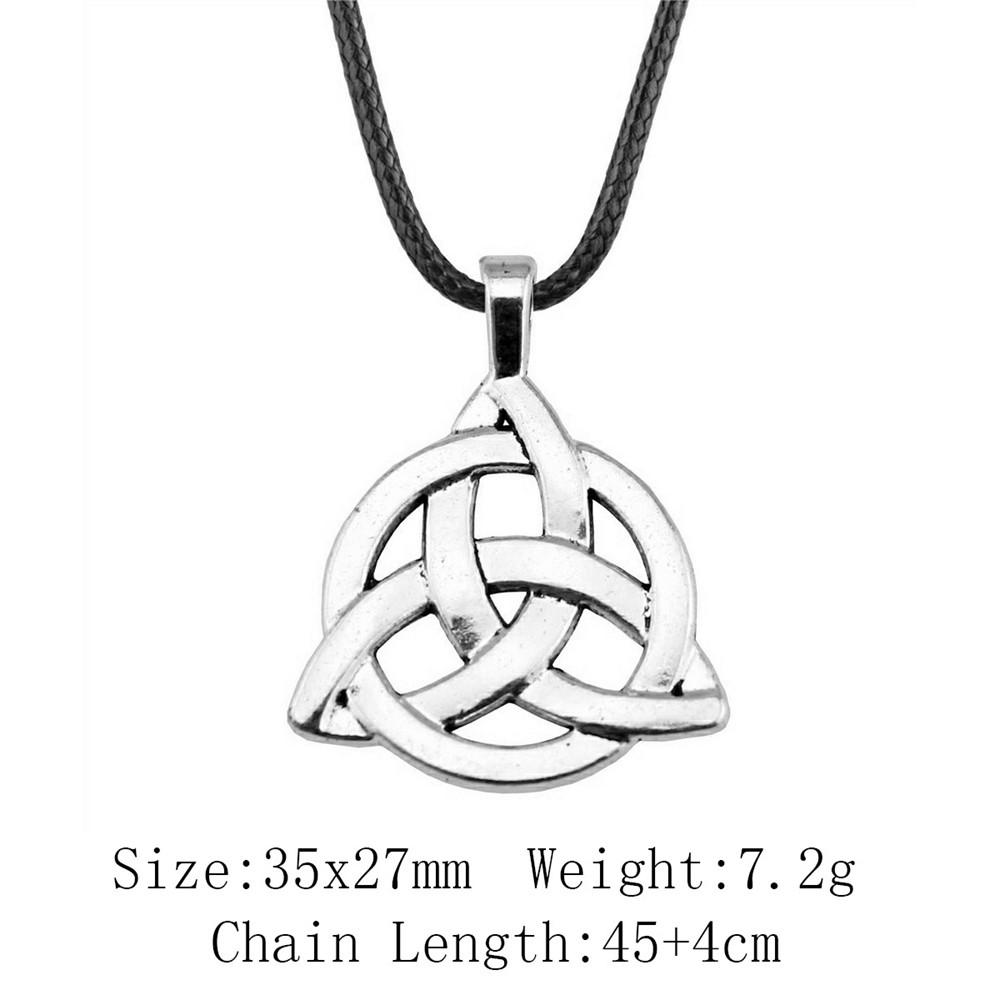 Ожерелье-чокер Hexagram Celtic на День благодарения, кожаная цепочка 45 см, женская сумка, чокер на шею