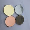 Модное повседневное ретро матовое круглое карманное зеркало для макияжа портативное двухстороннее складное лупа