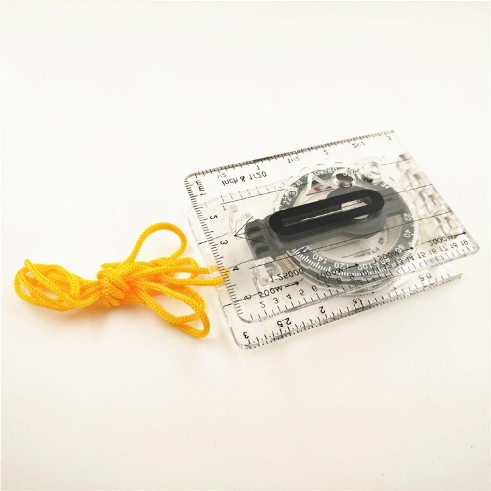 Scale Ruler Orienteering Thumb Compass Outdoor Navigation Compass Map Reading Scouts Compass Ruler