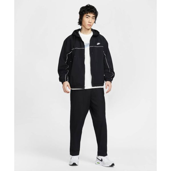 Nike Спортивная одежда FW25 Модная Удобная Толстовка с капюшоном Мужские куртки Черная HJ2013010