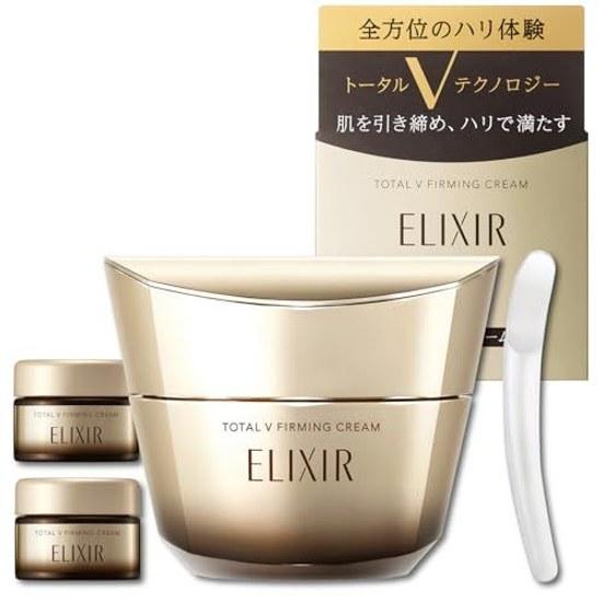 Elixir Cream Total V Firming Mini Size Set 50g + 10g All-Around Firmness Tightening Anti-Aging Care Superieur