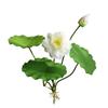 55cm Silk Lotus Flower Zen Spirit Fake Flowers Artificial Flower Branch  Outdoor Garden Decor