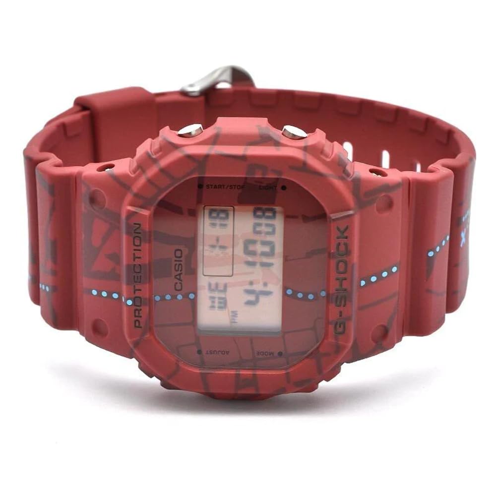 Часы Casio G-Shock, Серия Treasure Hunt DW-5600SBY-4JR, Мужские, Красные, Оригинальный японский продукт